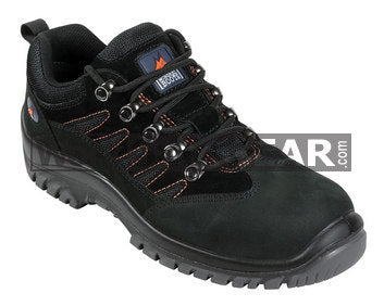 SIZE 8 Mongrel Black Hiker Shoe Safety Work Boot Victor Footwear Shoe (390080)