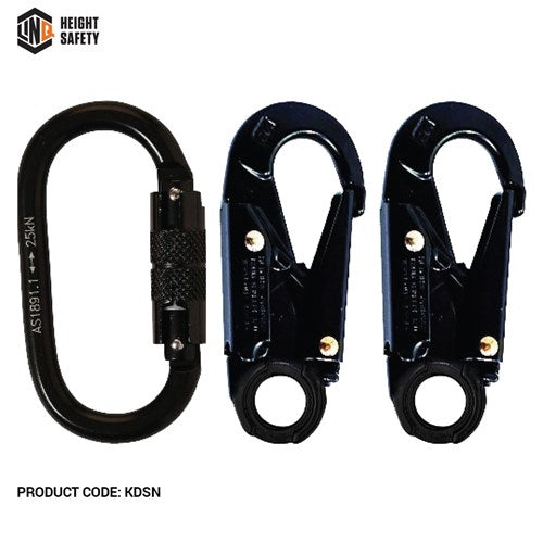 LINQ Elite Double Leg Shock Absorbing Webbing Lanyard