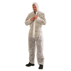 Prochoice Large Disposable Coverall WHITE (DOW)