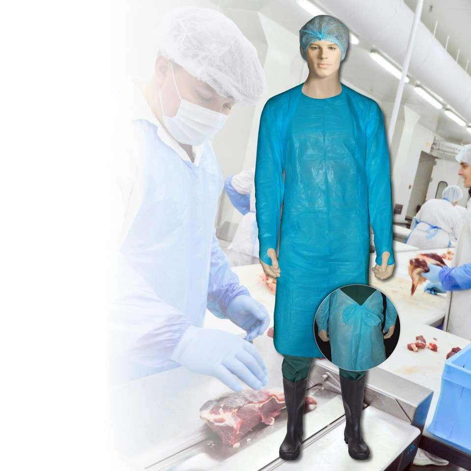 Bastion CPE Splash Gown (Carton of 100)