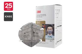 3M P2 Flat Fold Particulate Nuisance Vapours & Odours Respirator (9542A) -Pk 250