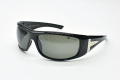 EYRES SPACE Crystal Black Snake Frame Polarised Grey FS Lens