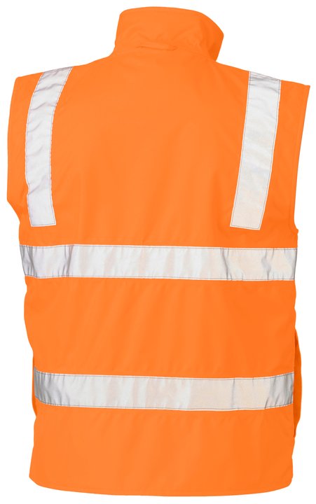 Bisley Taped Hi Vis Rail Wet Weather Vest