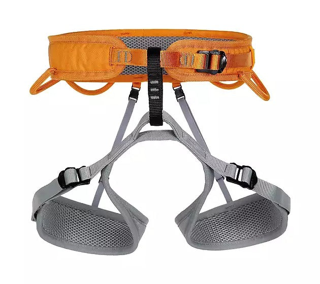 RAY (grey/orange, 3 buckles) CLIMBING HARNESSES S