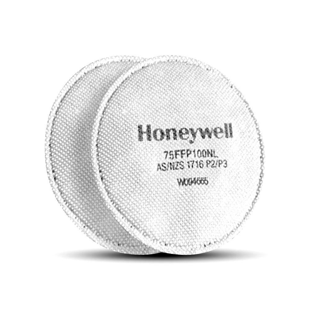 Honeywell North P2/P3 Pancake Filters to suit Mask Respirators (N7500P3) Pair