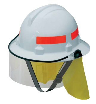 3M HF44 BUSHFIRE HELMET With visor - White (AT010669508)