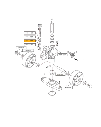 Austlift Small Pump for Pallet Jack