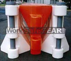 Water Filled Barrier  Heavy Duty- White