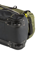 Rugged Xtremes Green Canvas Wheeled FIFO Transit Bag