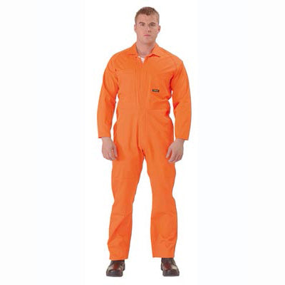 Bisley Coverall Lightweight Hi-Vis BC6718 Orange 87R