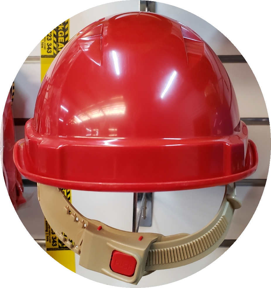 RED Fire Wardens Helmet Safety Hard Hat Aus Standards