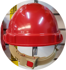 RED Fire Wardens Helmet Safety Hard Hat Aus Standards