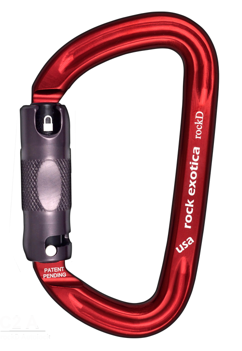 Rock Exotica rockD Auto-Lcck Carabiner - 29kN