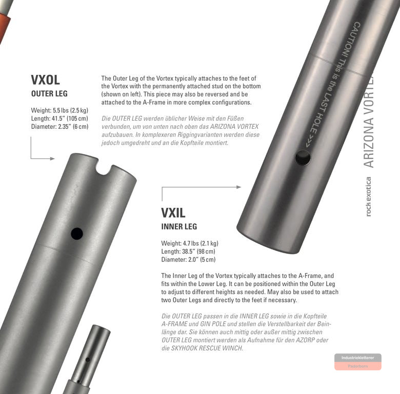 Rock Exotica Vortex Lower Leg (Outer)