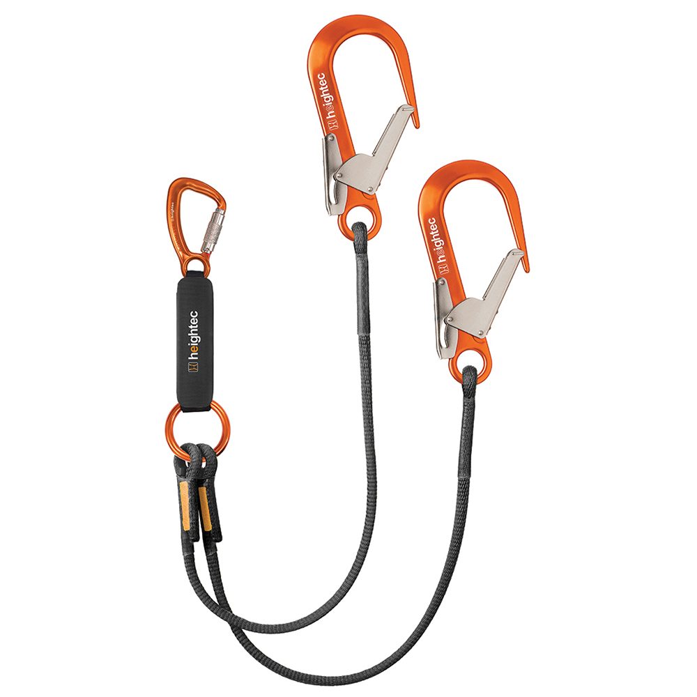 Heightec ELITE twin lanyard - tri-act 1.75m s.hooks