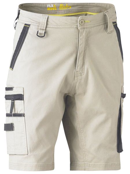 Bisley Flx & Move Stretch Utility Zip Cargo Short