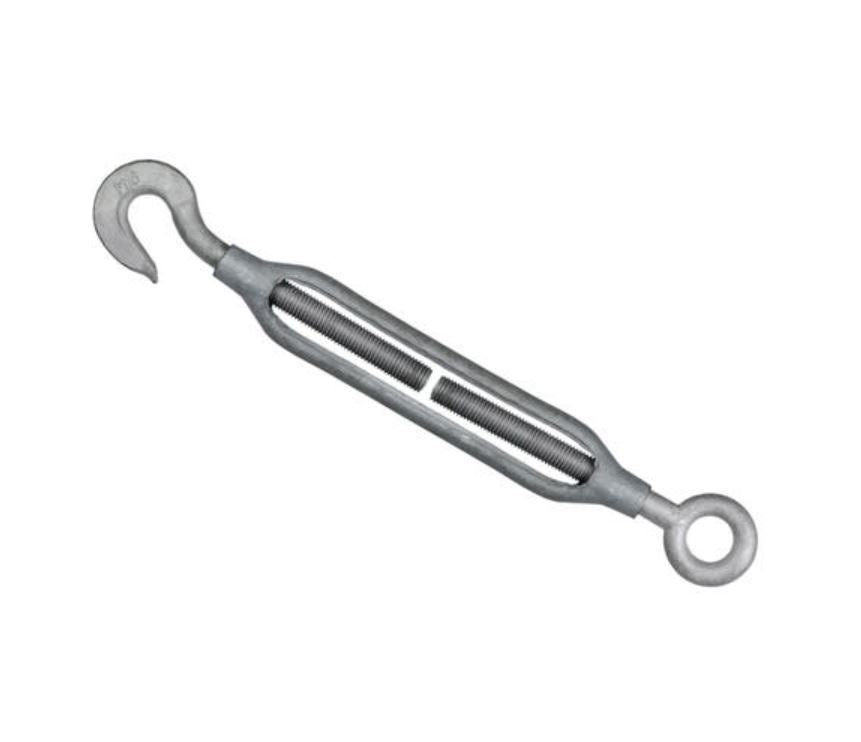 Commercial Hook and Eye Turnbuckle WLL 1220kg 22mm (402022)