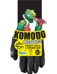 TGC KOMODO Mechanic's General Purpose Oil Resistant Gloves