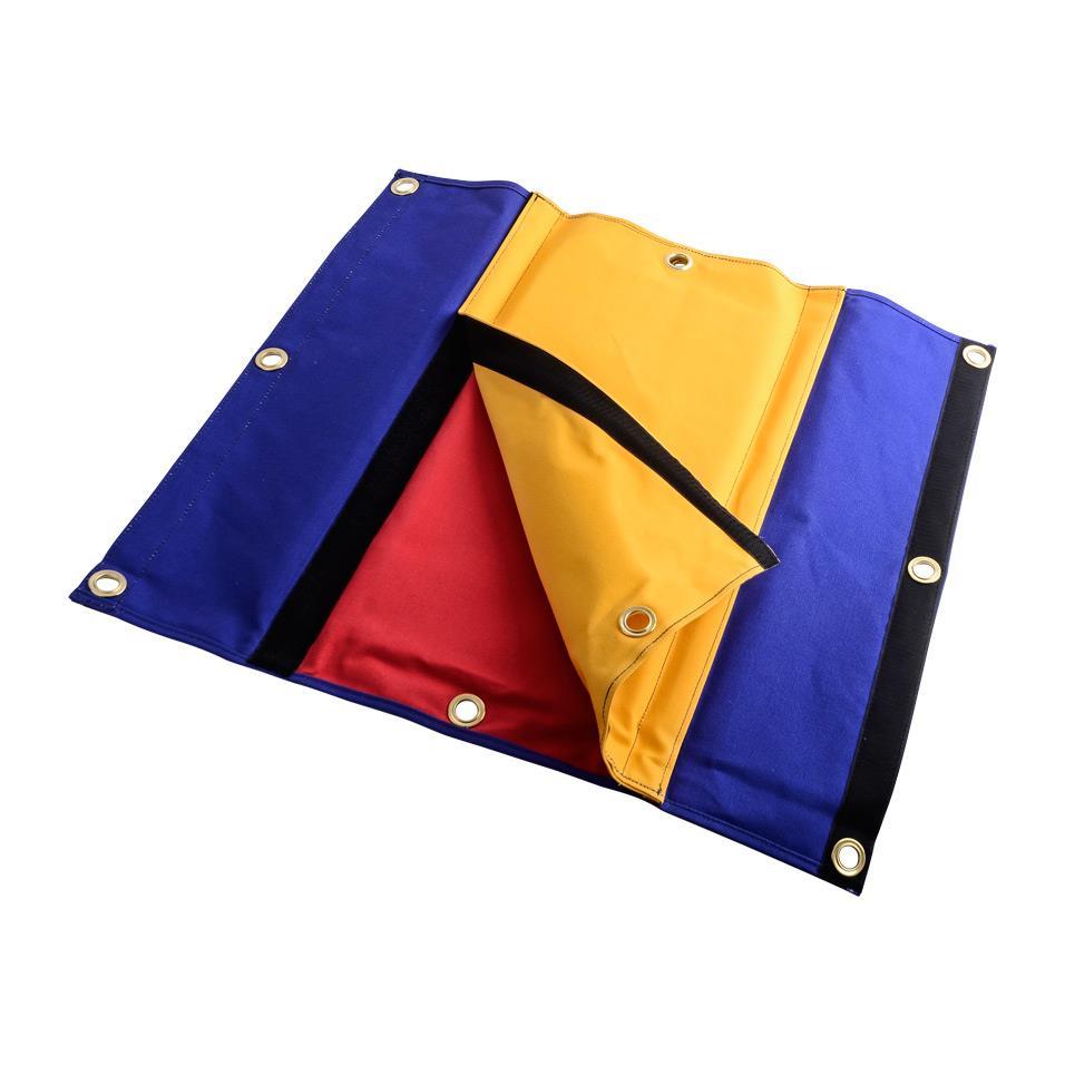 DMM ProPad+ Edge Mat 0 blue/red/yellow