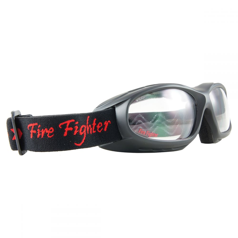 Fire Fighter Safety Goggles - Clear Anti-fog Lens