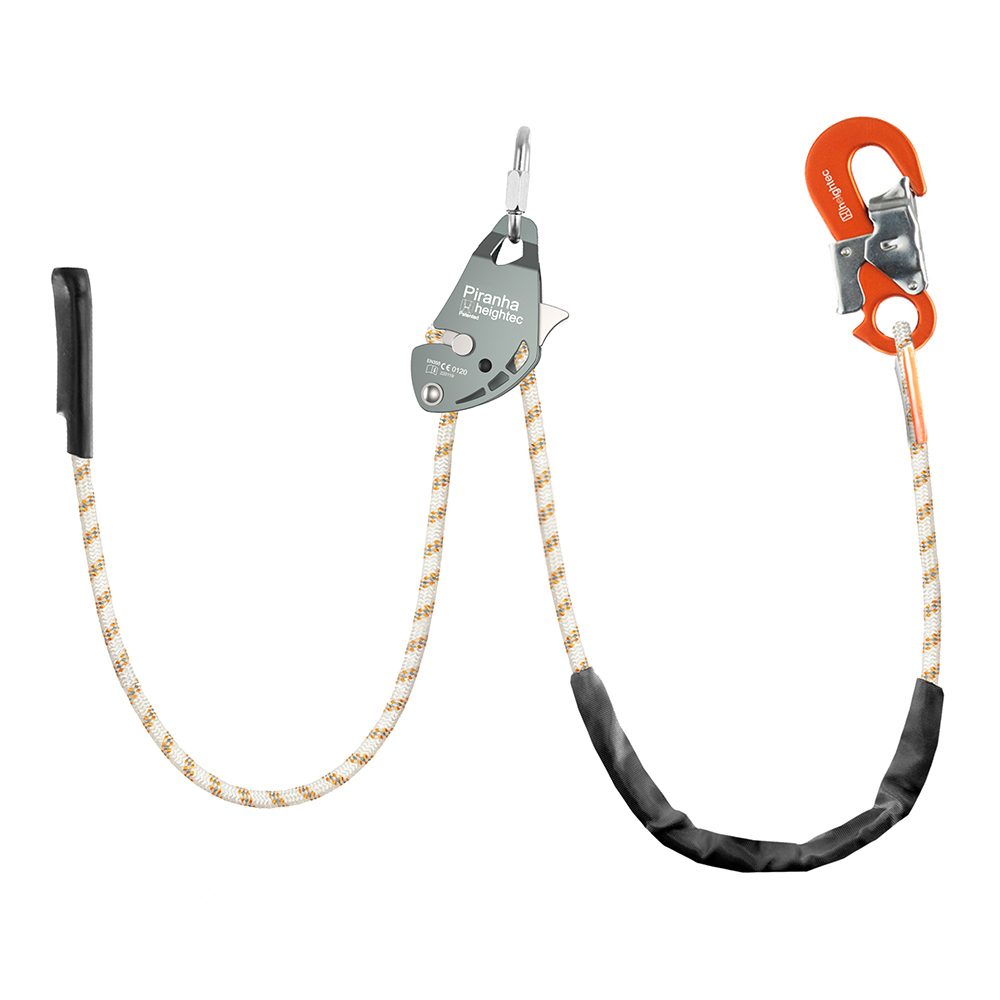 Heightec PIRANHA adjustable lanyard - 3m hook