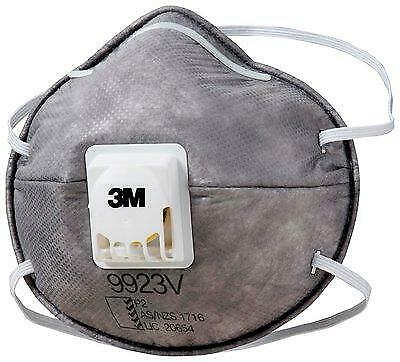 3M GP1 Particulate, Nuisance Vapours & Odours Respirator with valve (9913V) Pk-10