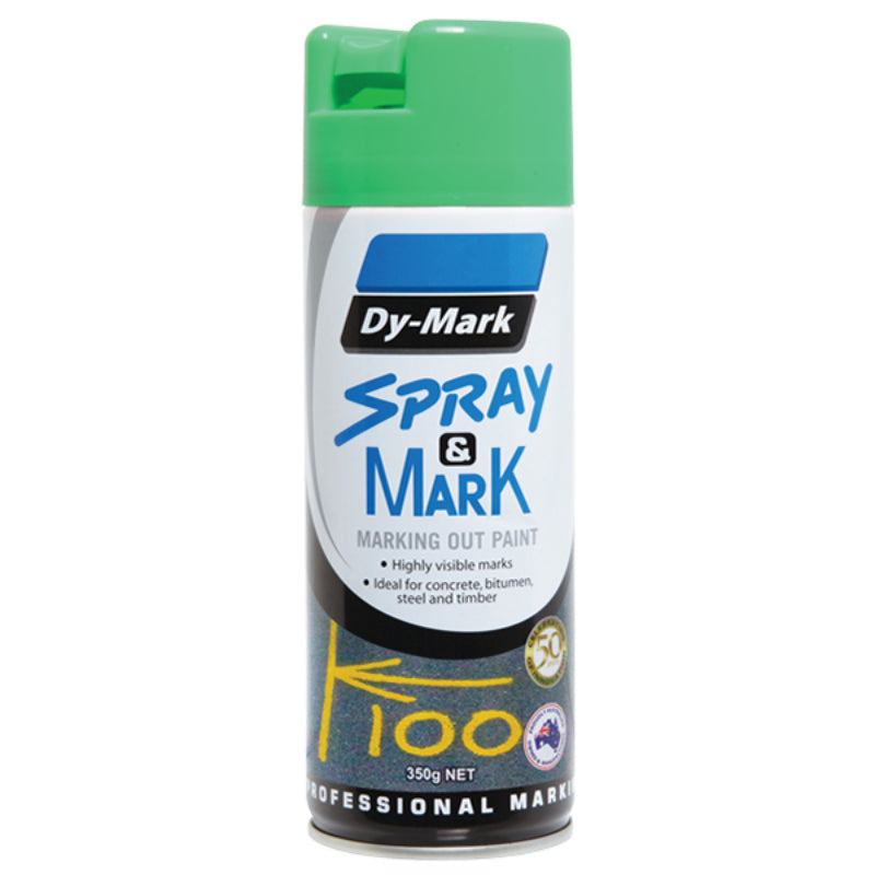 Dy-Mark Spray & Mark Inverted Spray (Fluoro Green | Half-Pallet of 600)