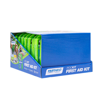 FastAid First Aid Kit, Pockit, Plastic Case