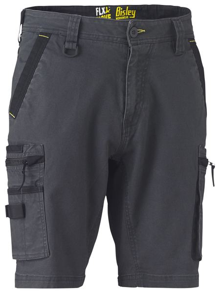 Bisley Flx & Move Stretch Utility Zip Cargo Short