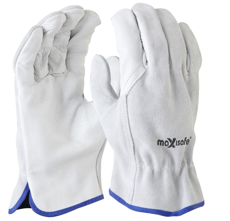 Maxisafe Natural Split Back Leather Rigger Glove (1 Pair)