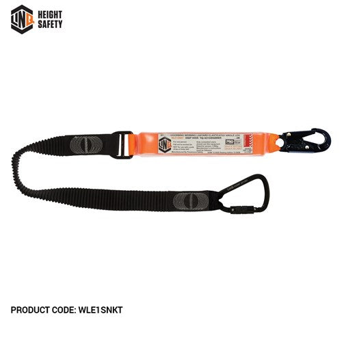 LINQ Elite Single Leg Elasticated Lanyard