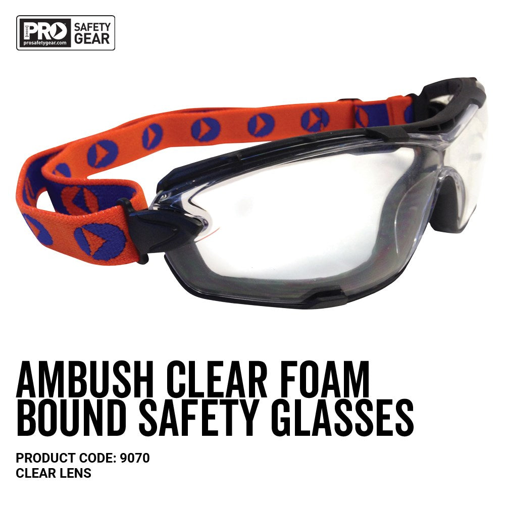 Ambush Foam Bound Spec / Goggle Clear Lens