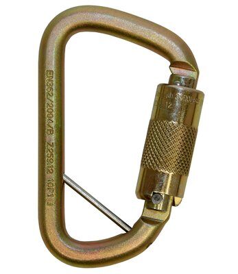 3M DBI-SALA Rollgliss Technical Rescue Offset D Carabiner with Captive Eye (2000117)