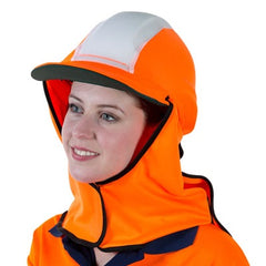 Uveto HI VI ORANGE Micro Mesh GolaOver Hat (GLMOR)