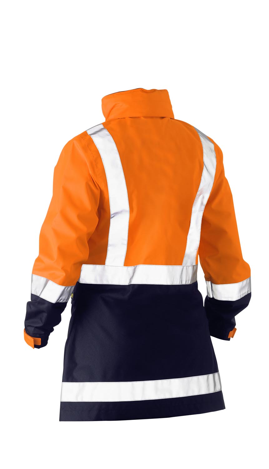 Bisley Women's H Taped Two Tone Hi Vis Rain Jacket
