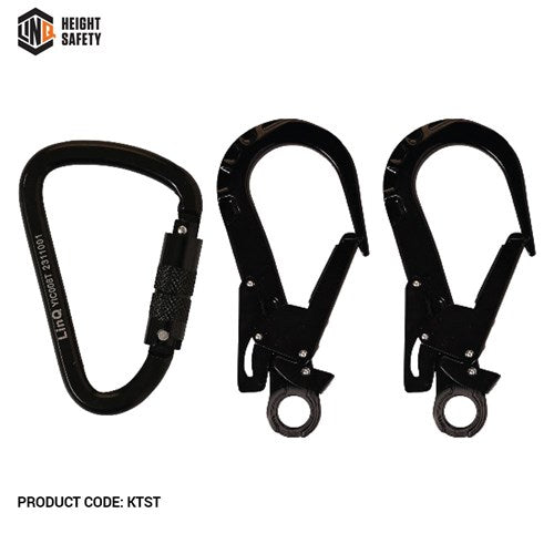 LINQ Elite Double Leg Shock Absorbing Webbing Lanyard