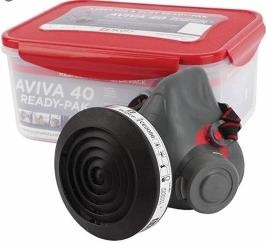 3M Scott Fire & Safety AVIVA40 Abestos Dust Readypak Large P2