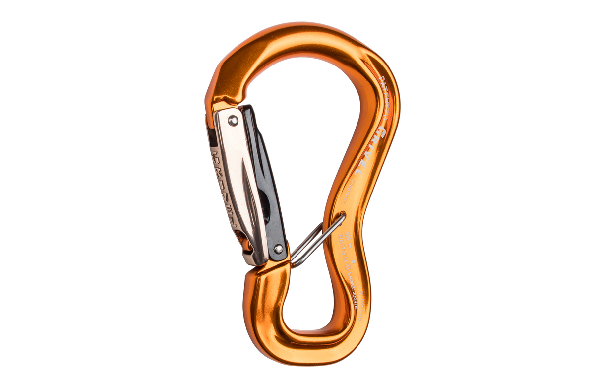 Grivel K10G Clepsidra L Twin Gate Carabiner (GRRSK10G)