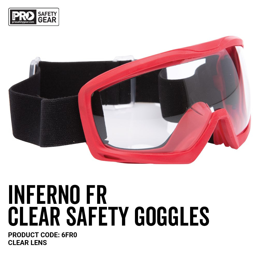 Pro Choice Inferno Fr Goggle / Red Frame