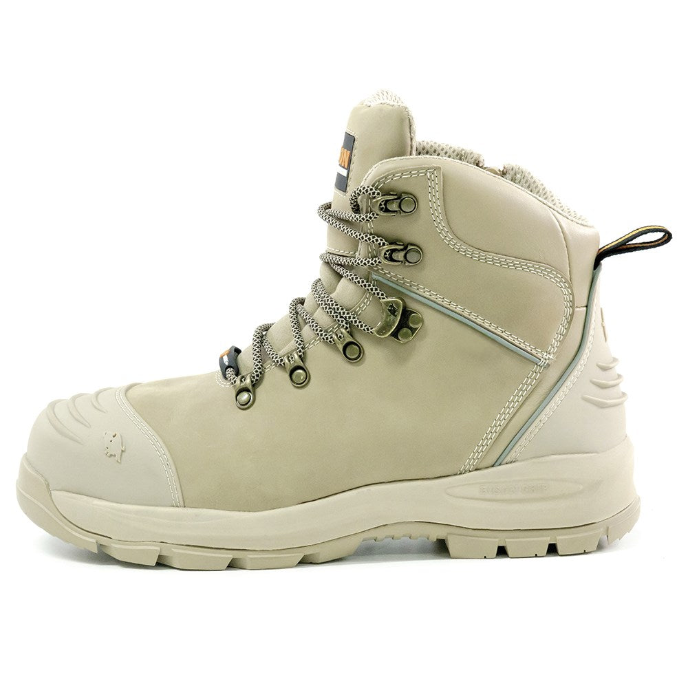 Bison Xt Ankle Lace Up Boot With Zip