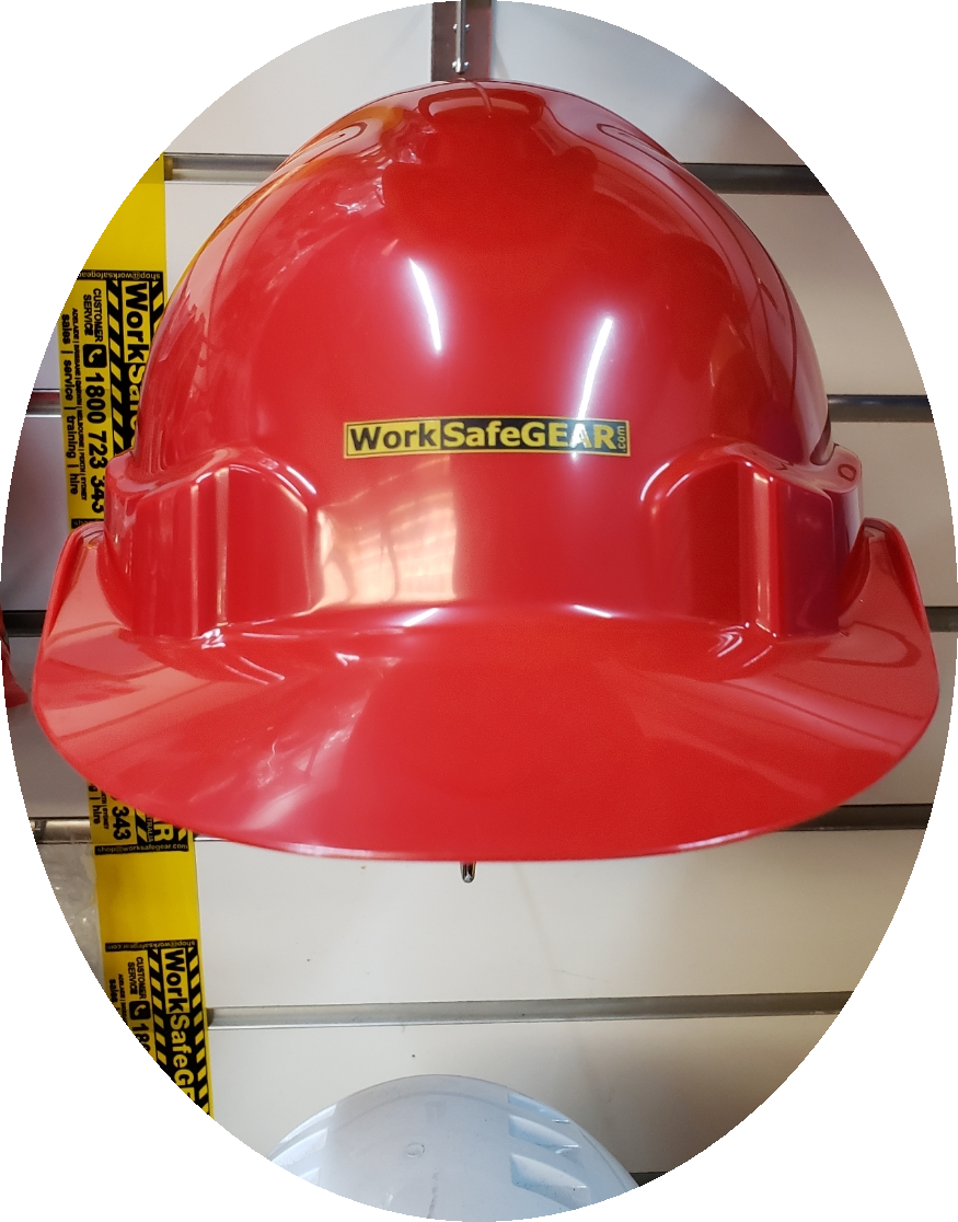 RED Fire Wardens Helmet Safety Hard Hat Aus Standards