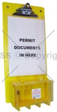 PERMIT CONTROL BOARD 240x500mm