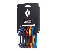 BLACK DIAMOND LITEWIRE CARABINER RACKPACK Pk-6