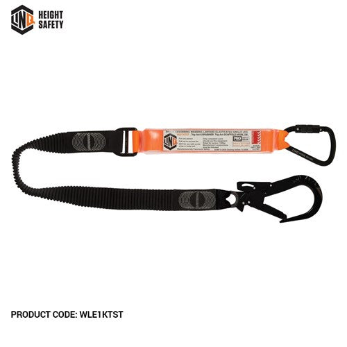 LINQ Elite Single Leg Elasticated Lanyard