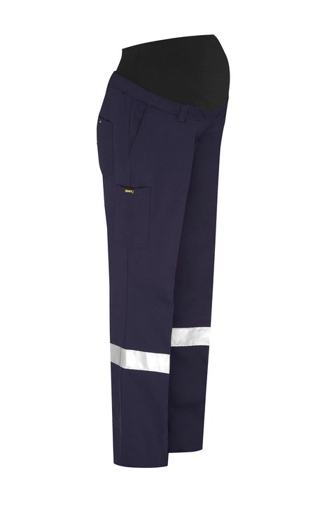 Bisley Women's Taped Maternity Drill Work Pants