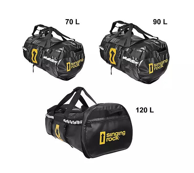 TARP DUFFLE - expedition bag (black) 90L
