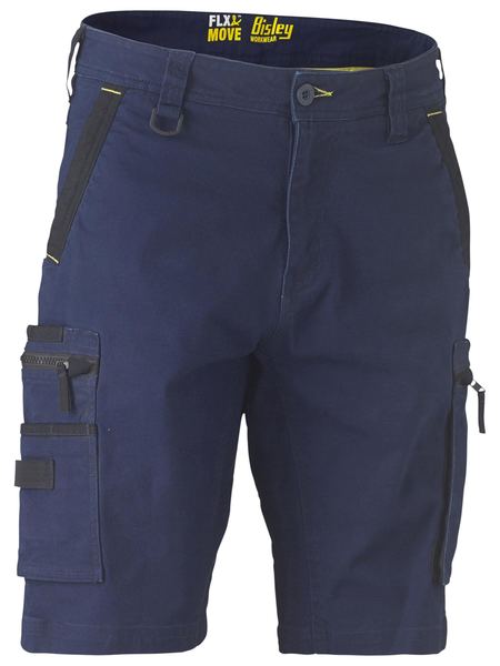 Bisley Flx & Move Stretch Utility Zip Cargo Short