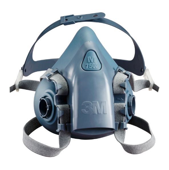 MEDIUM 3M Half Face Respirator Kits Asbestos/Silica/Dust P2/P3 (7535M)