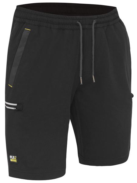 Bisley Flx & Move 4-Way Stretch Elastic Waist Cargo Short