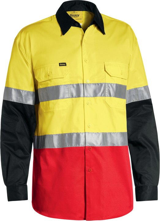 Bisley Taped Hi Vis Cool Lightweight Shirt